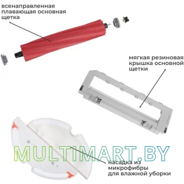 Робот-пылесос Roborock Q7 Max+ (с русской озвучкой, черный) картинка 9